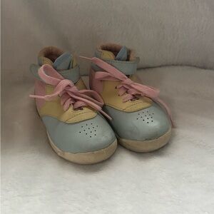 Vintage Baby/Toddler HighTops Sneakers Pastel
